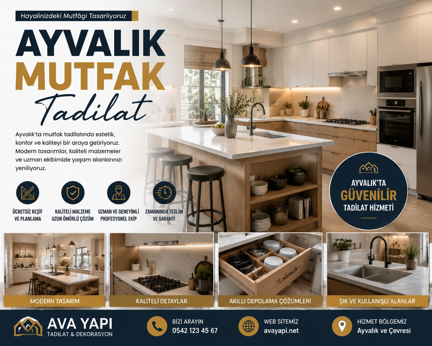 ayvalık mutfak tadilatı